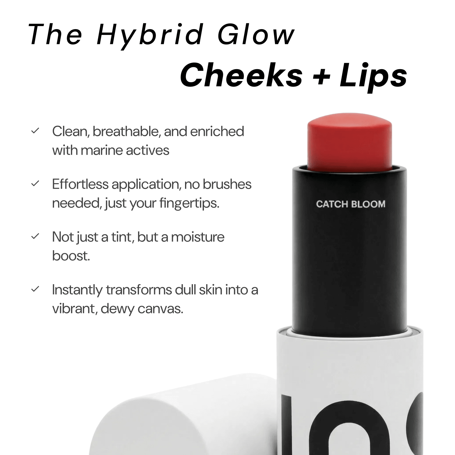 Catch Bloom Lip & Cheek Stick - Scarlet - INO Beauty UK